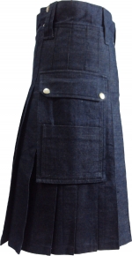 denim kilt