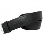 New Lion Embossed Leather Kilt Belt & Buckle