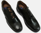 MENS FORMAL GENUINE BLACK LEATHER LACE UP BROGUE Shoes