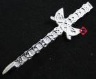 KILT PIN SCOTTISH CELTIC STYLE CREST CHROME fASHION KILT WEAR WEDDING