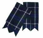 BUDGET KILT HOSE SOCK FLASHES DOUGLAS TARTAN POINTED HIGHLAND