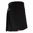 Scottish Kilts Black 5 Yard Party Kilt